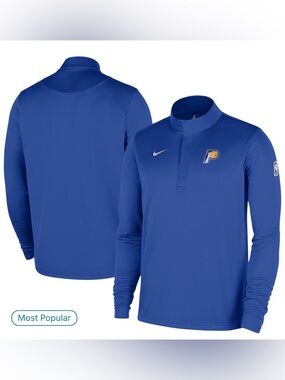 Nike Pacers 2025 City Edition Coaches Half Zip L NWOT